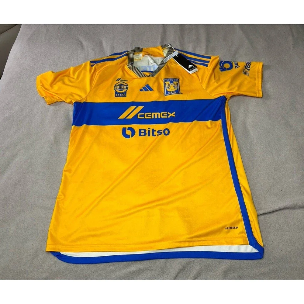 Adidas Tigres TUANL Soccer Jersey Men's Size XL New With Tags HS2030 Liga MX